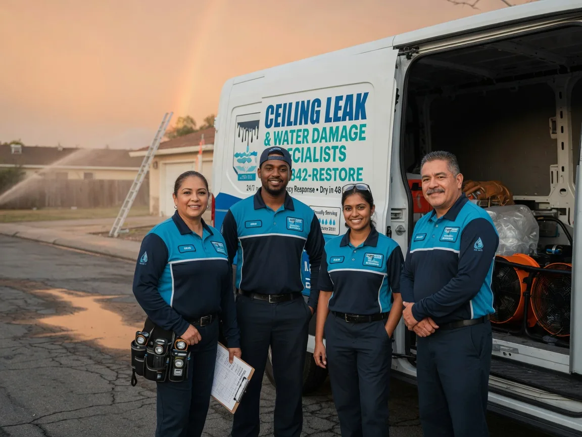 Ceiling Leak Cleanup company in Grand Terrace, CA